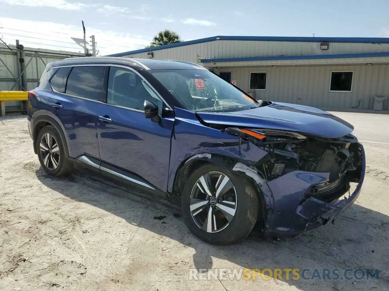 4 Photograph of a damaged car JN8BT3DC2NW119716 NISSAN ROGUE 2022
