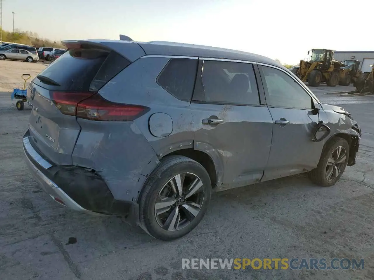 3 Фотография поврежденного автомобиля JN8BT3DC3NW119837 NISSAN ROGUE 2022