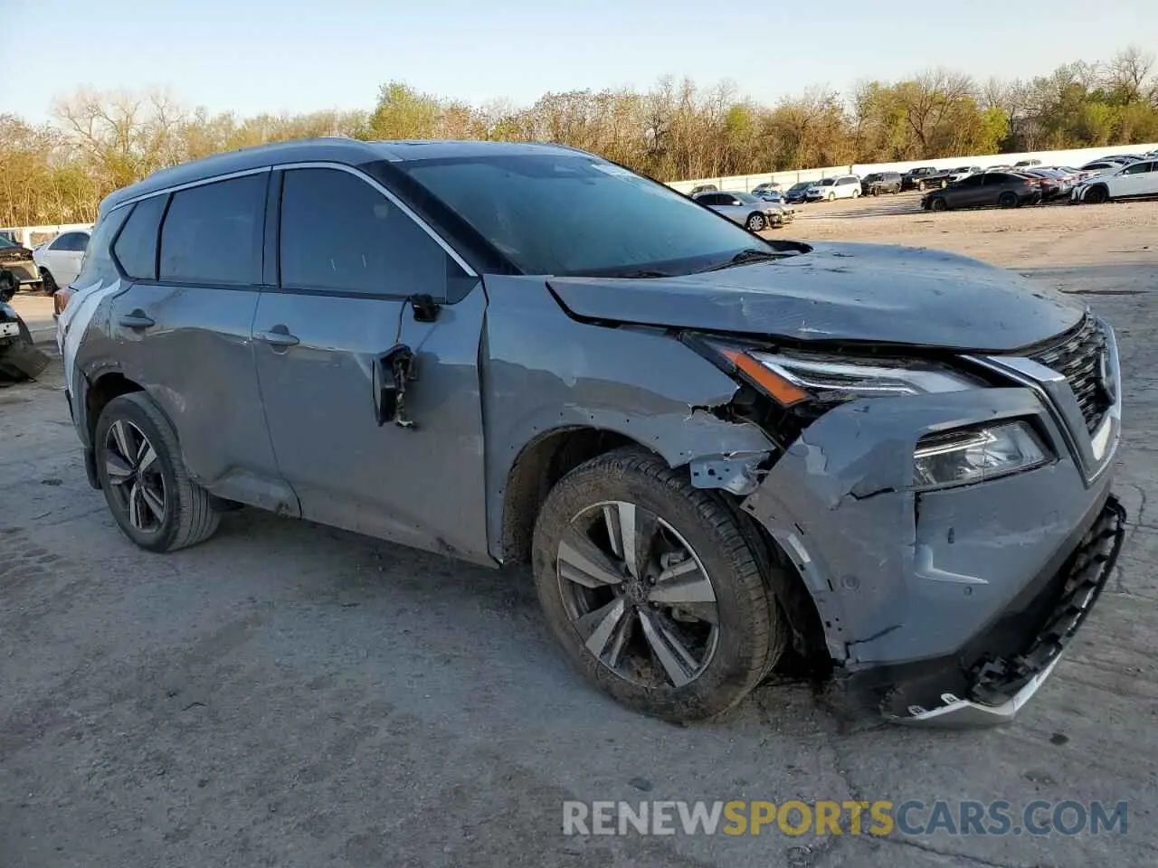 4 Фотография поврежденного автомобиля JN8BT3DC3NW119837 NISSAN ROGUE 2022