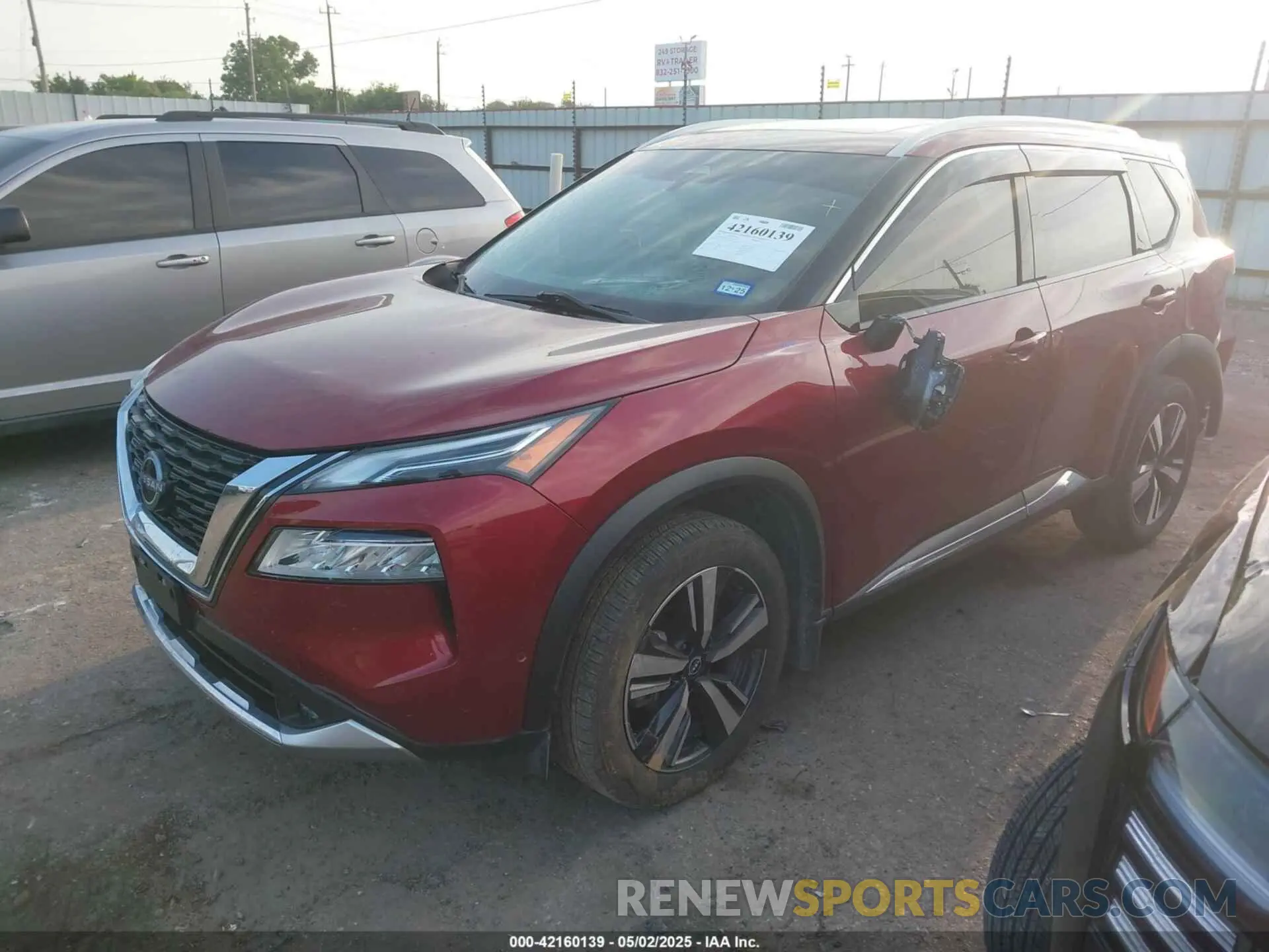 2 Фотография поврежденного автомобиля JN8BT3DC3NW120437 NISSAN ROGUE 2022