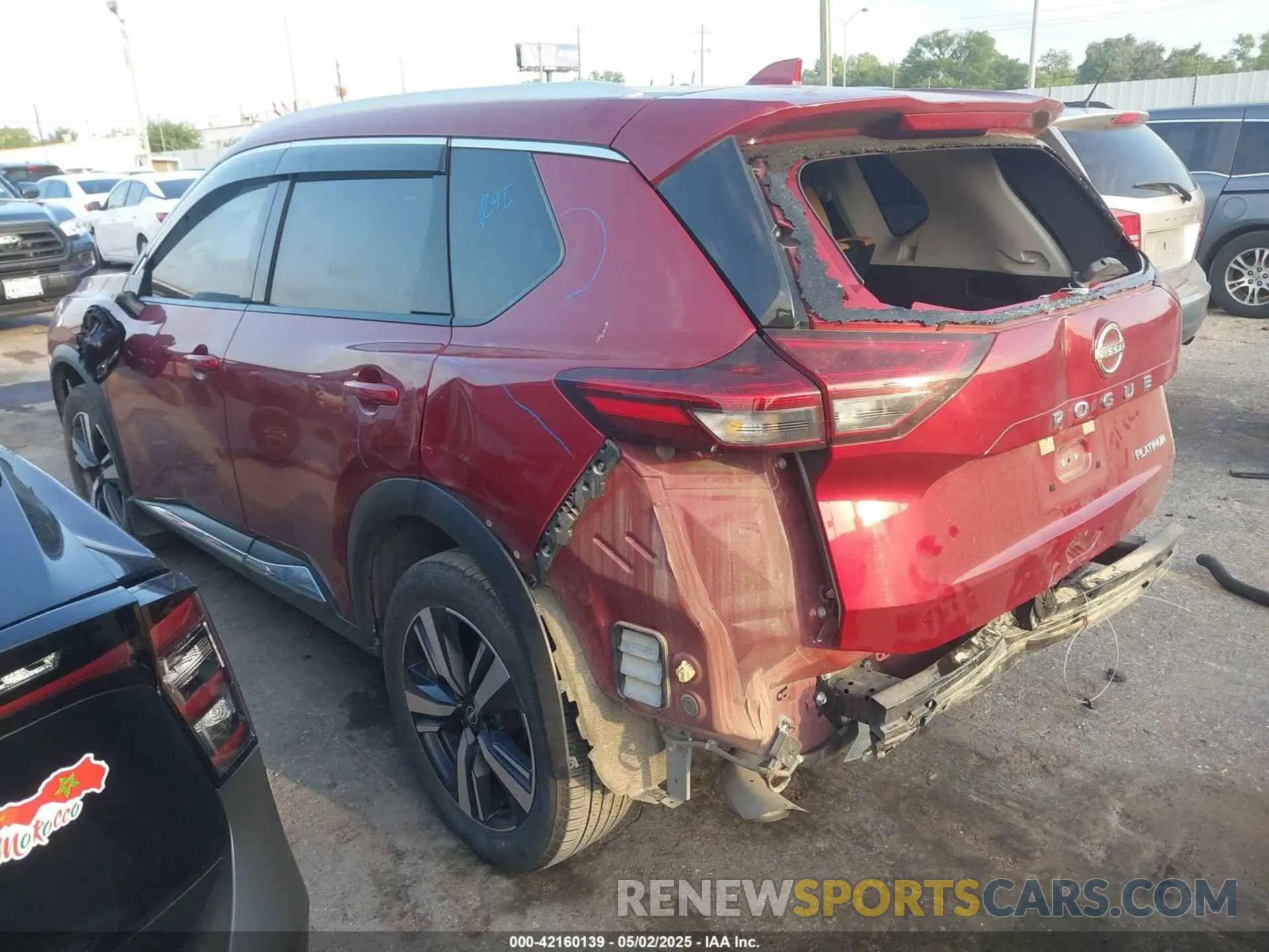 3 Фотография поврежденного автомобиля JN8BT3DC3NW120437 NISSAN ROGUE 2022
