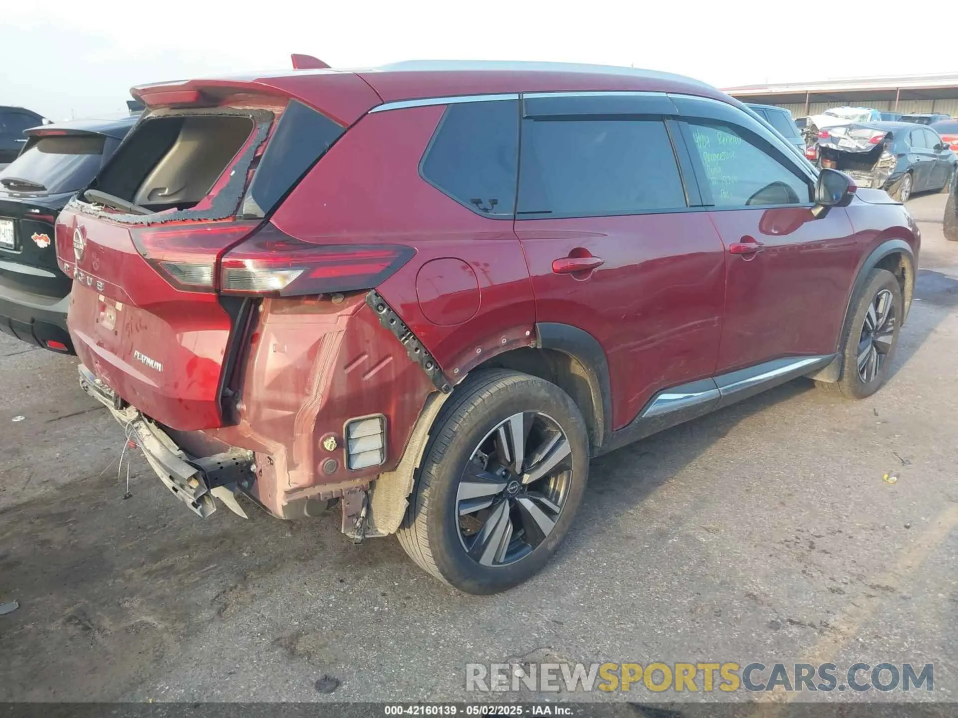 4 Фотография поврежденного автомобиля JN8BT3DC3NW120437 NISSAN ROGUE 2022