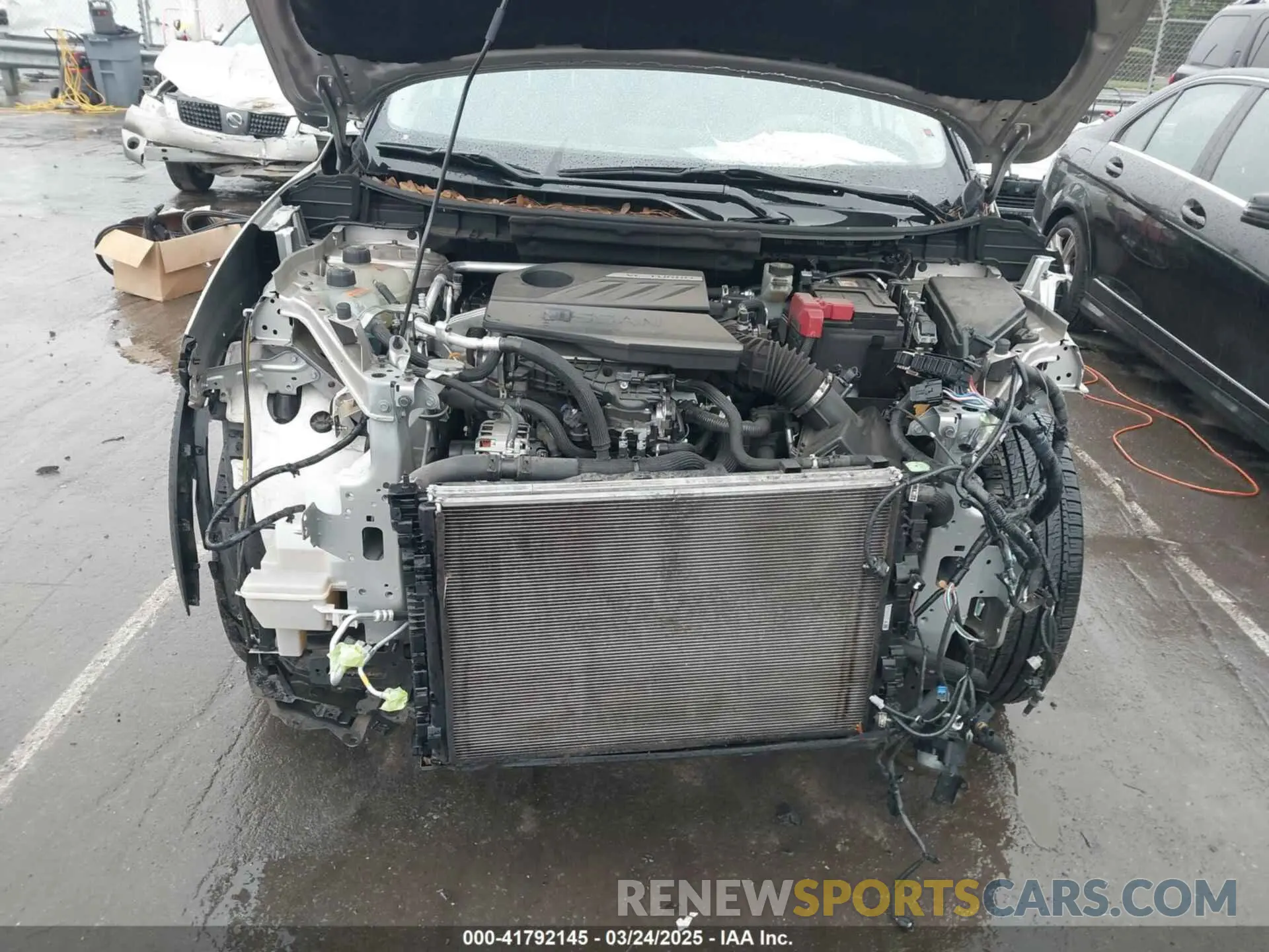 10 Photograph of a damaged car JN8BT3DD0NW271583 NISSAN ROGUE 2022