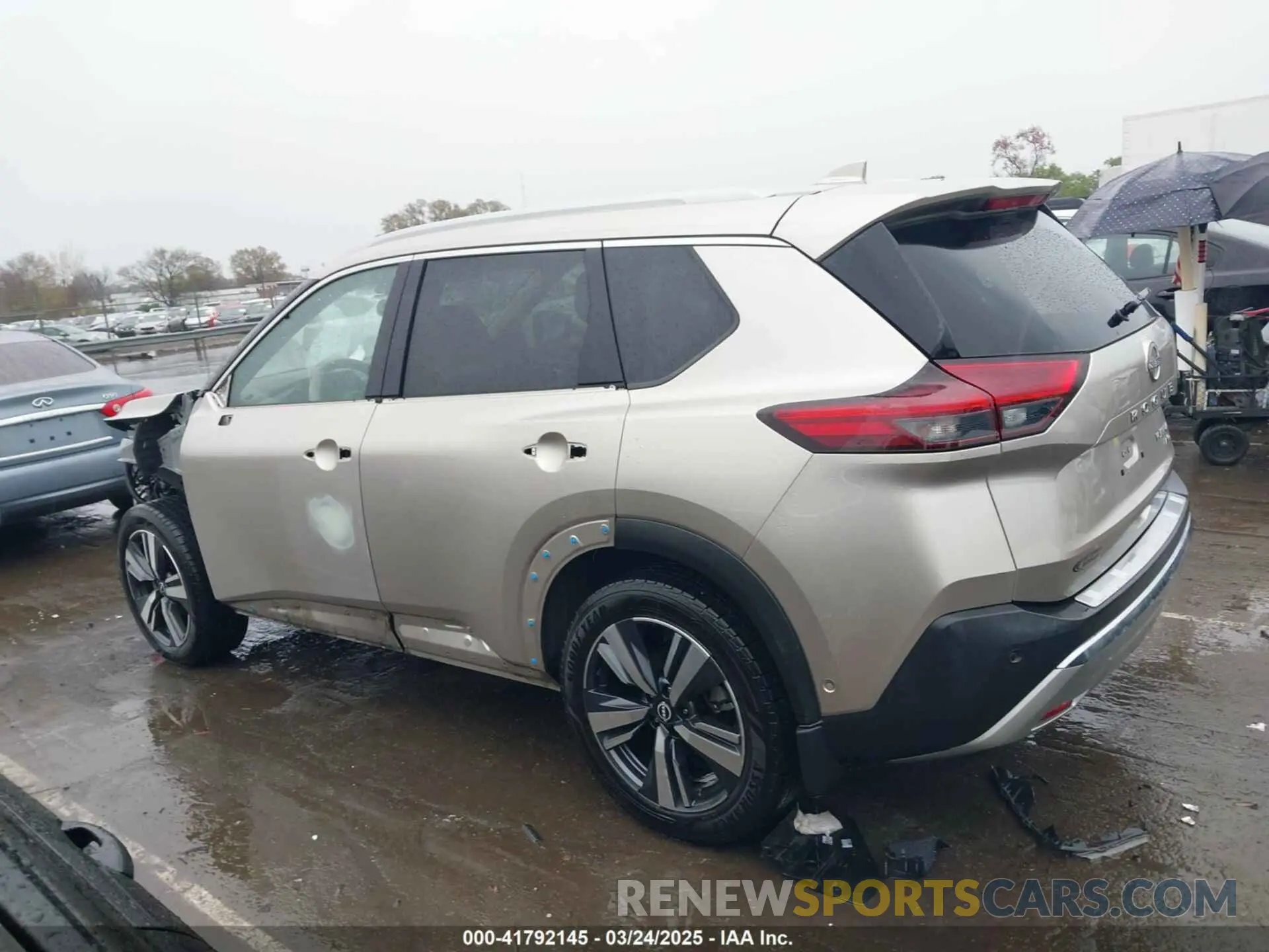 15 Photograph of a damaged car JN8BT3DD0NW271583 NISSAN ROGUE 2022