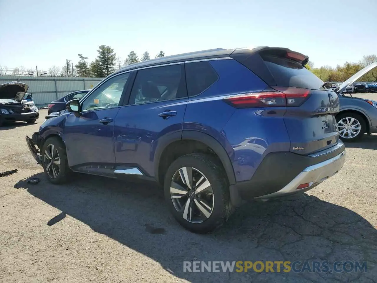 2 Фотография поврежденного автомобиля JN8BT3DD1NW275979 NISSAN ROGUE 2022