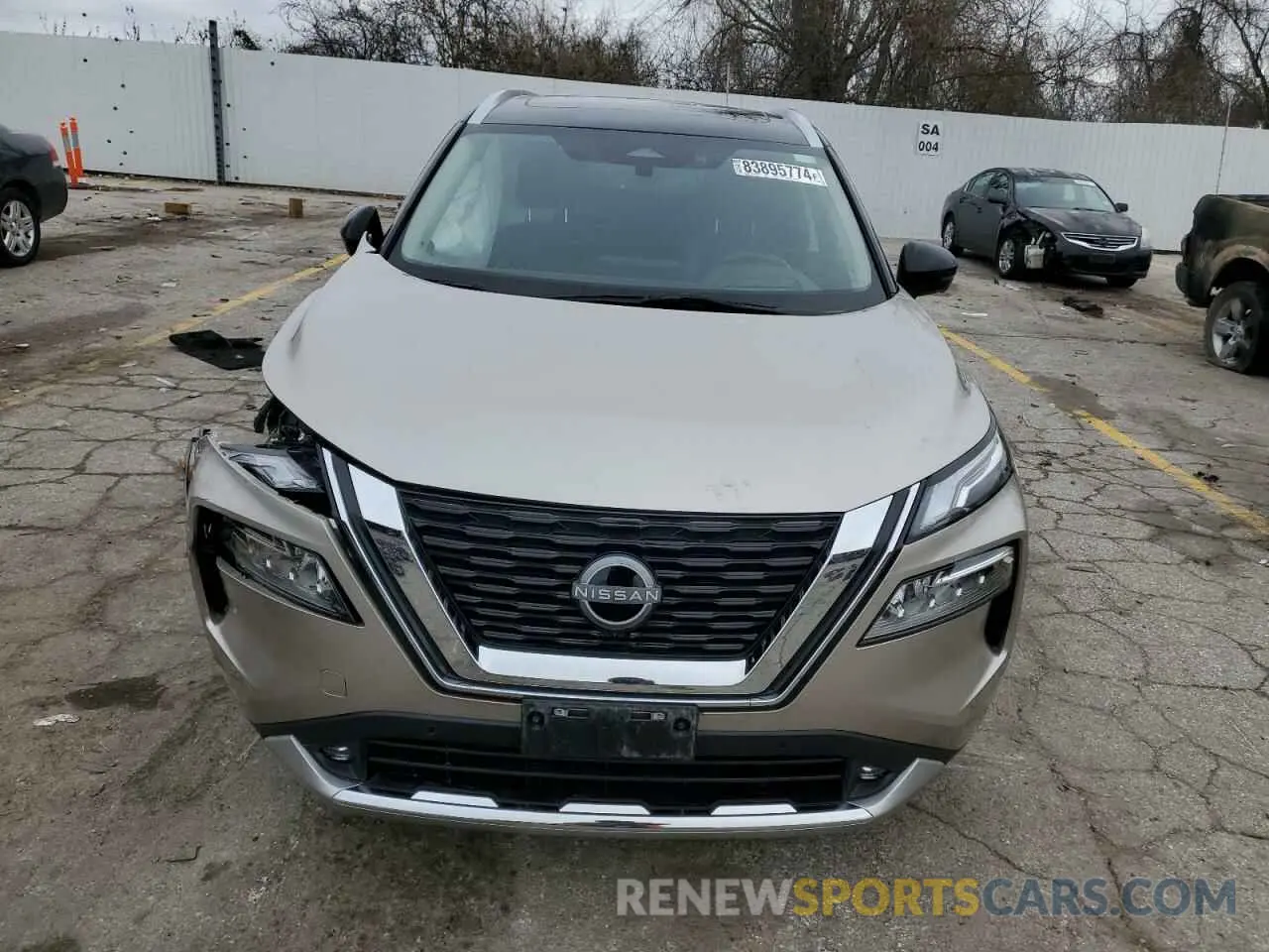 5 Photograph of a damaged car JN8BT3DD6NW275508 NISSAN ROGUE 2022