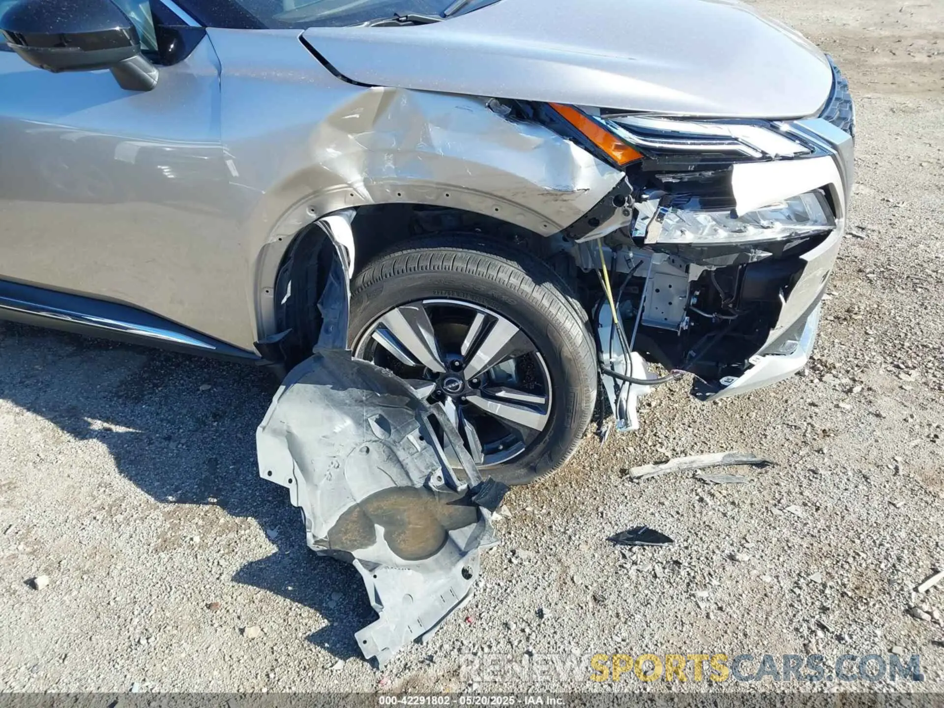 12 Photograph of a damaged car JN8BT3DD7NW275131 NISSAN ROGUE 2022