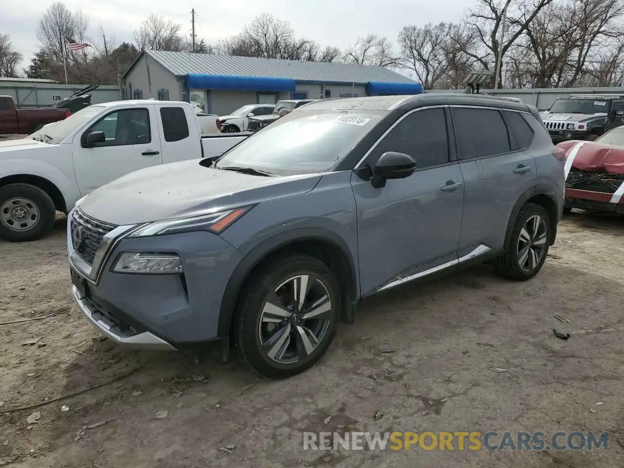 1 Фотография поврежденного автомобиля JN8BT3DDXNW277682 NISSAN ROGUE 2022