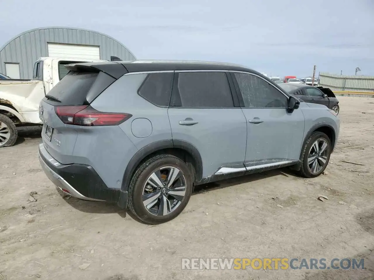 3 Фотография поврежденного автомобиля JN8BT3DDXNW277682 NISSAN ROGUE 2022