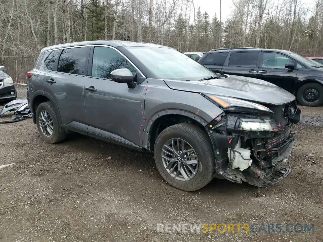 4 Фотография поврежденного автомобиля 5N1AT3AB4PC794700 NISSAN ROGUE 2023