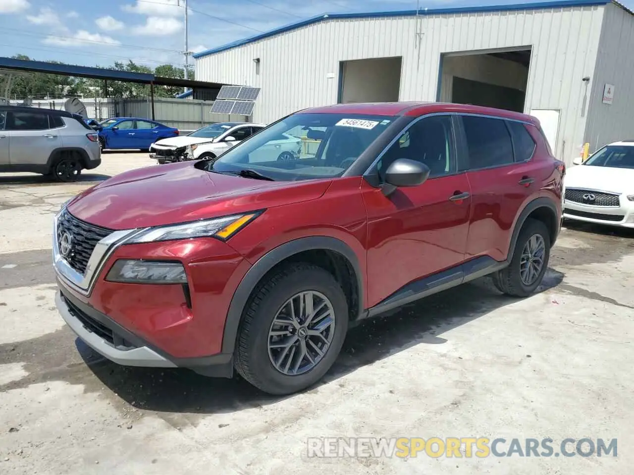 1 Photograph of a damaged car 5N1BT3AA0PC787884 NISSAN ROGUE 2023