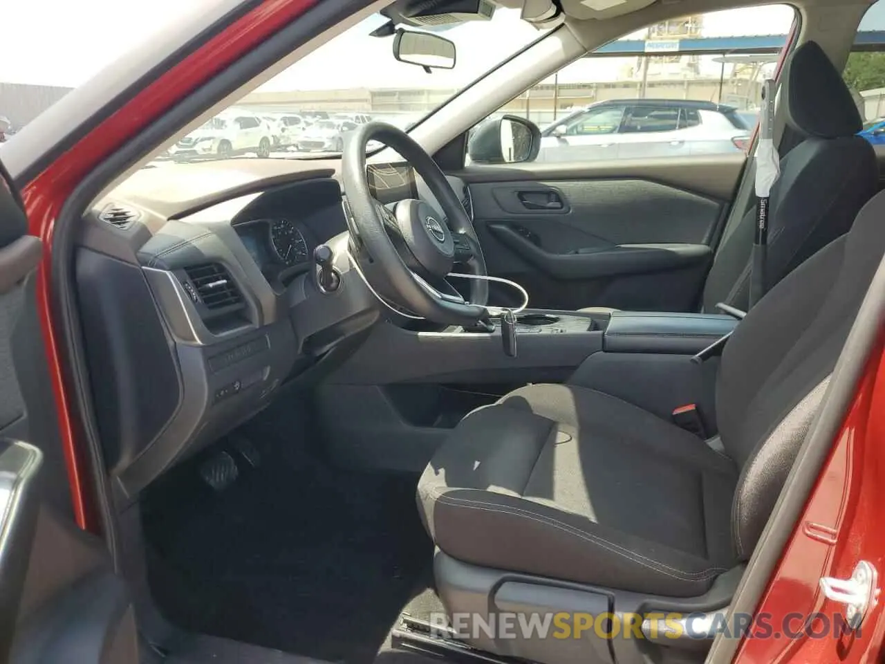 7 Photograph of a damaged car 5N1BT3AA0PC787884 NISSAN ROGUE 2023