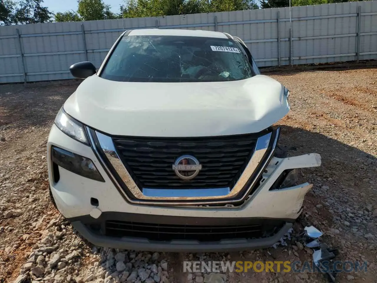 5 Photograph of a damaged car 5N1BT3AA2PC673966 NISSAN ROGUE 2023
