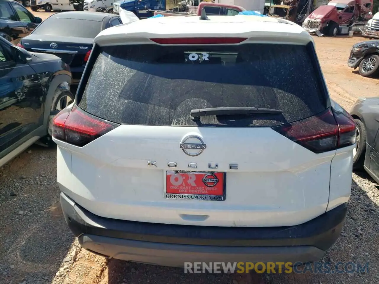 6 Photograph of a damaged car 5N1BT3AA2PC673966 NISSAN ROGUE 2023