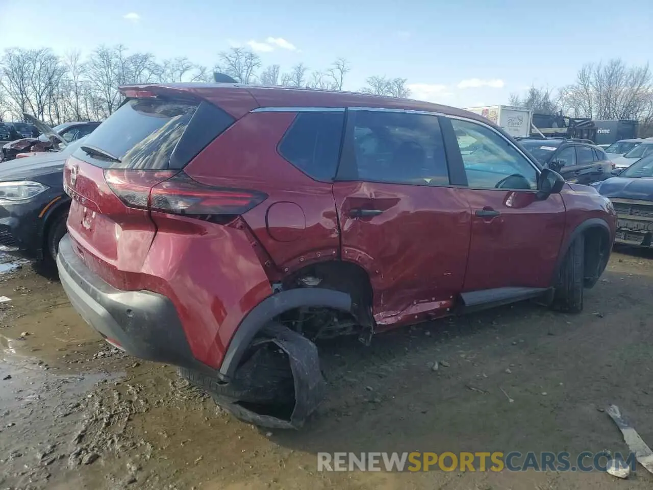 3 Photograph of a damaged car 5N1BT3AA3PC945621 NISSAN ROGUE 2023