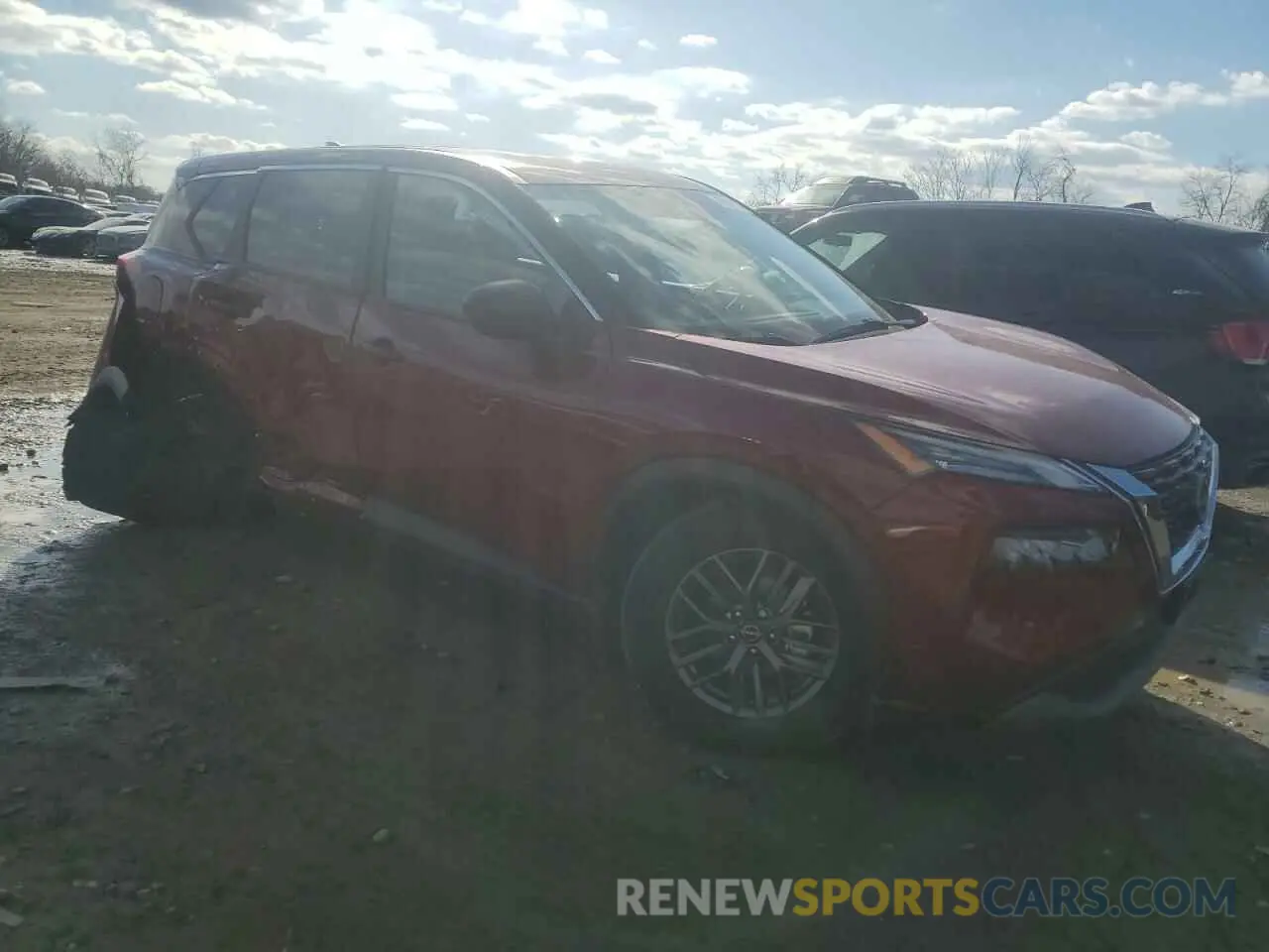 4 Photograph of a damaged car 5N1BT3AA3PC945621 NISSAN ROGUE 2023