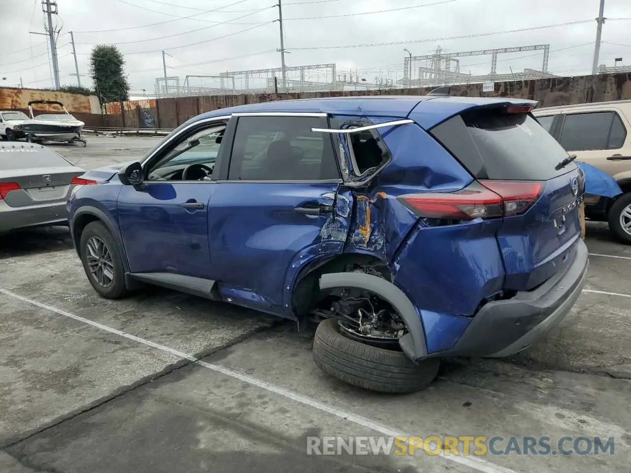 2 Photograph of a damaged car 5N1BT3AA5PC766822 NISSAN ROGUE 2023