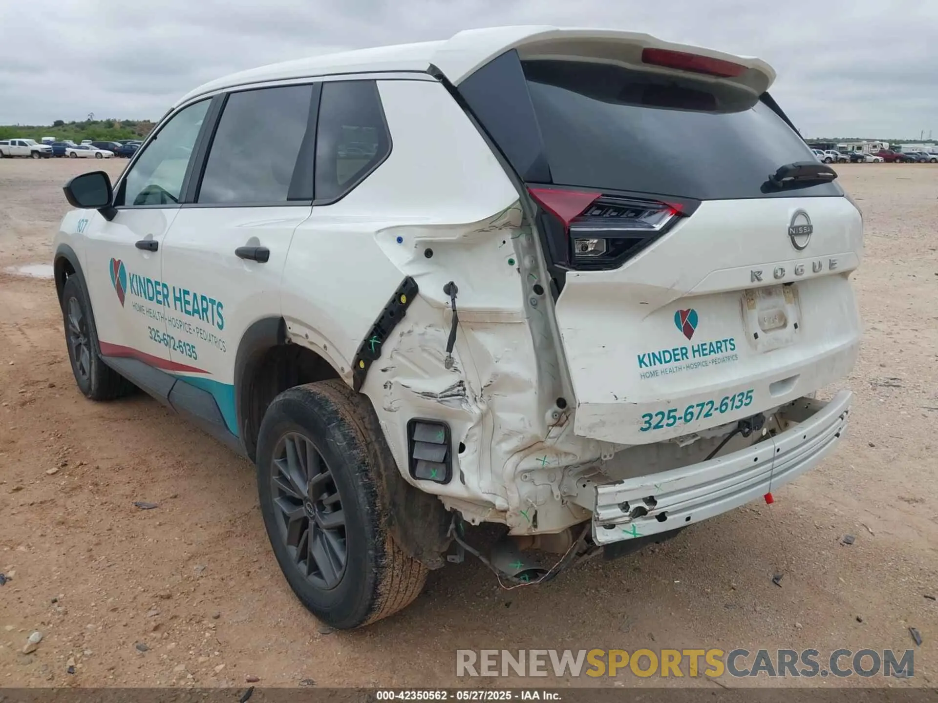 6 Photograph of a damaged car 5N1BT3AA5PC894381 NISSAN ROGUE 2023
