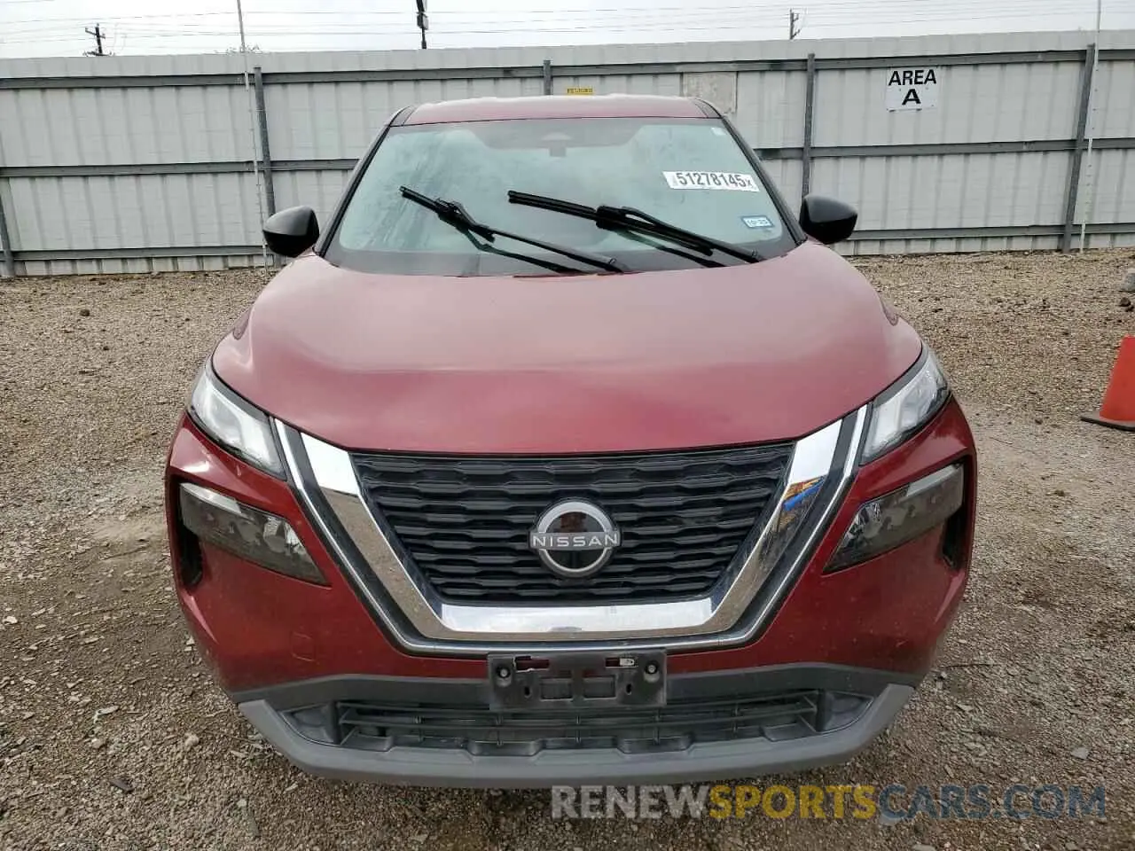 5 Photograph of a damaged car 5N1BT3AA5PC913771 NISSAN ROGUE 2023