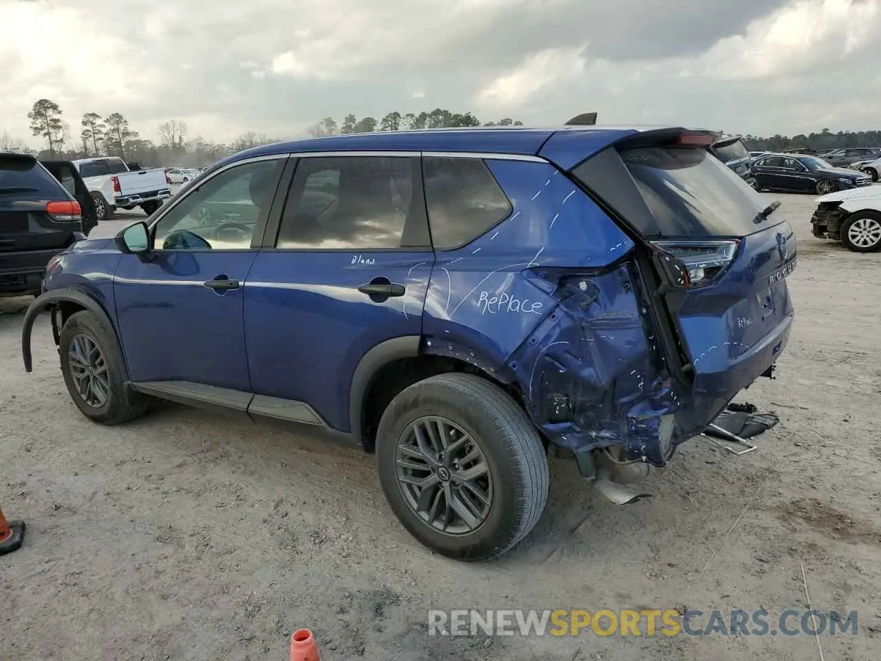 2 Photograph of a damaged car 5N1BT3AA6PC759488 NISSAN ROGUE 2023