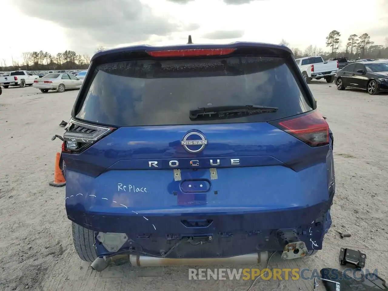 6 Photograph of a damaged car 5N1BT3AA6PC759488 NISSAN ROGUE 2023