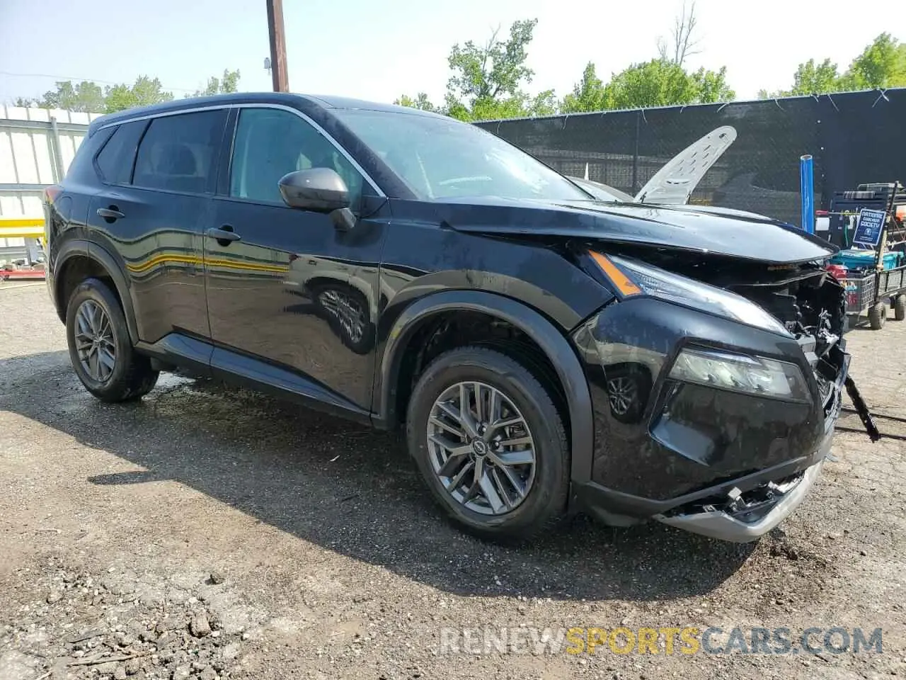 4 Photograph of a damaged car 5N1BT3AA6PC870865 NISSAN ROGUE 2023