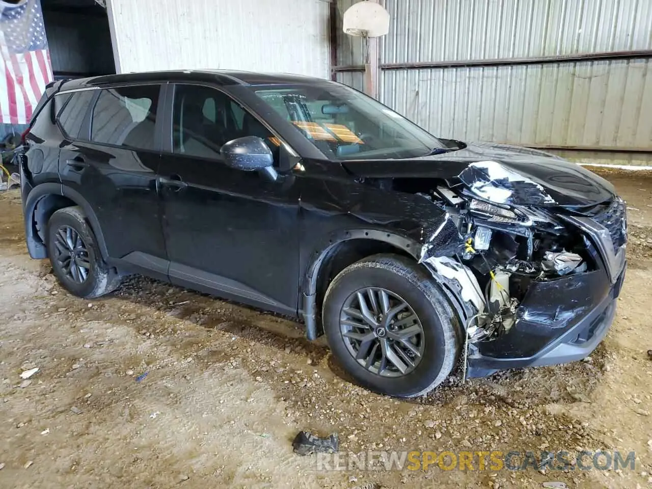 4 Photograph of a damaged car 5N1BT3AA8PC804334 NISSAN ROGUE 2023