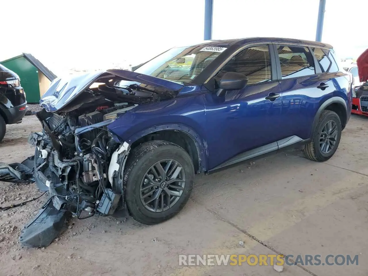 1 Photograph of a damaged car 5N1BT3AA8PC846082 NISSAN ROGUE 2023