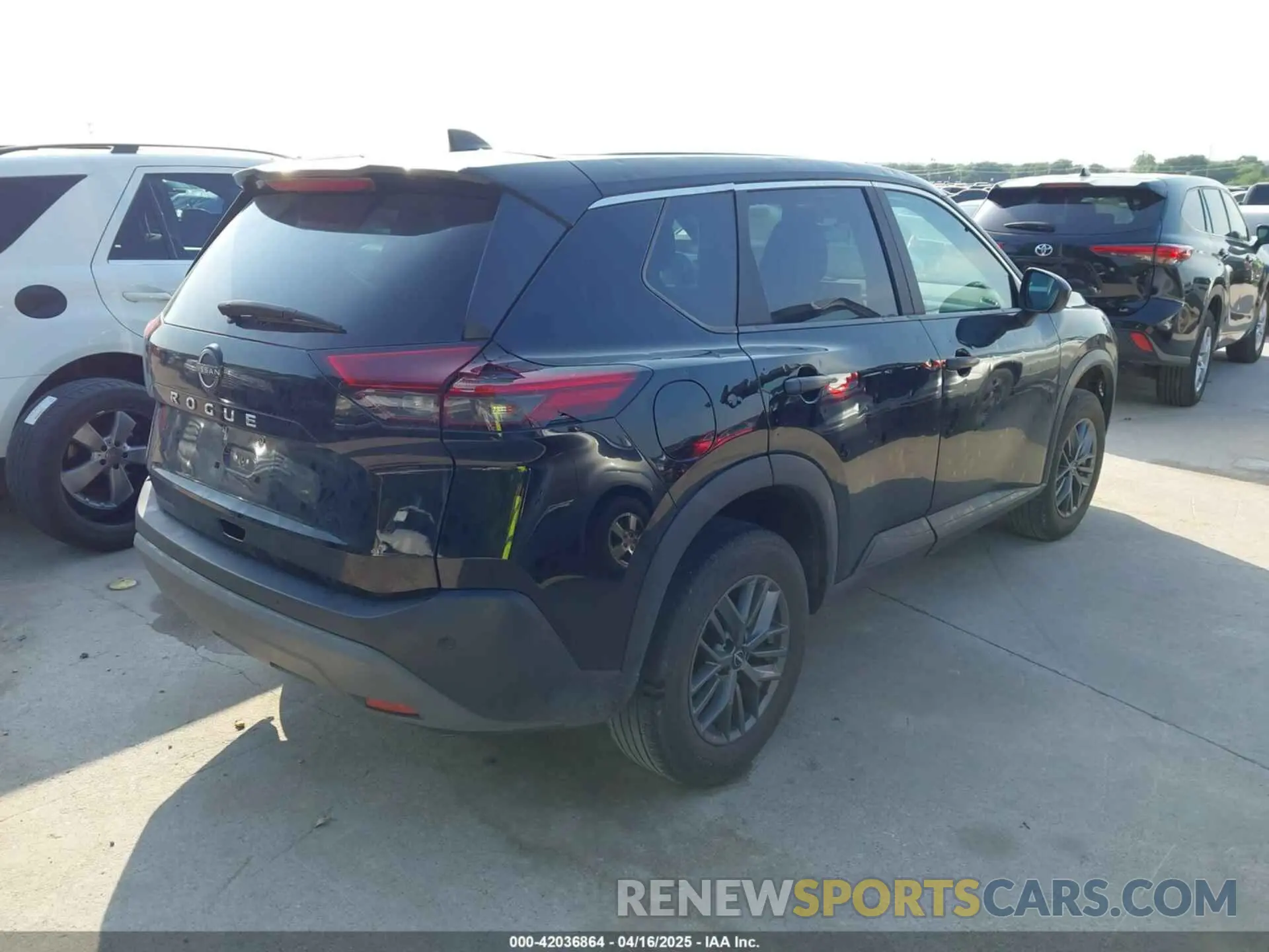 4 Photograph of a damaged car 5N1BT3AAXPC857990 NISSAN ROGUE 2023