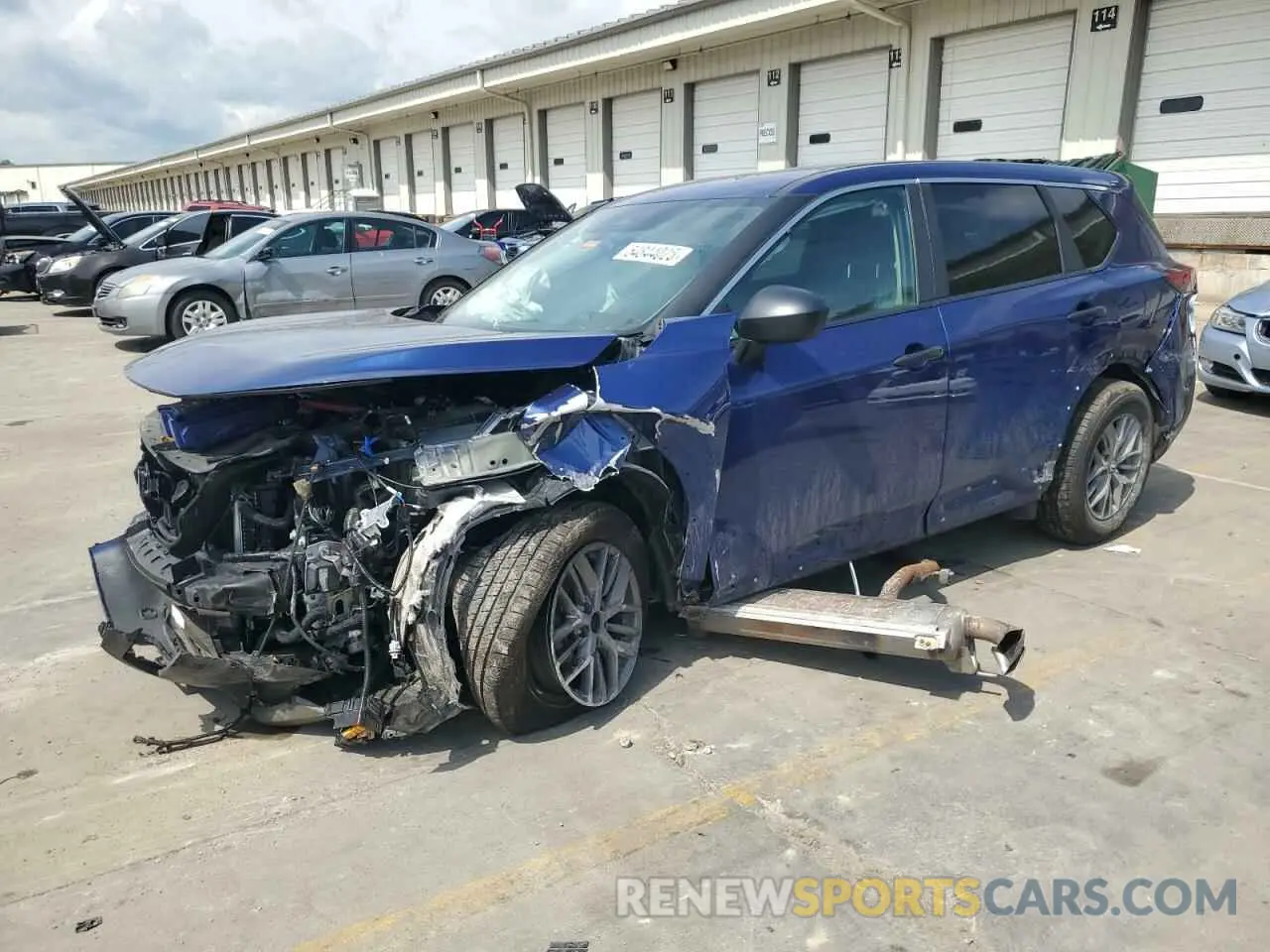 1 Photograph of a damaged car 5N1BT3AB0PC831665 NISSAN ROGUE 2023