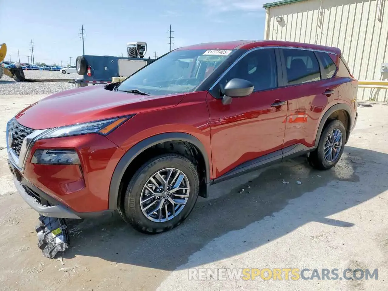 1 Photograph of a damaged car 5N1BT3AB0PC841063 NISSAN ROGUE 2023