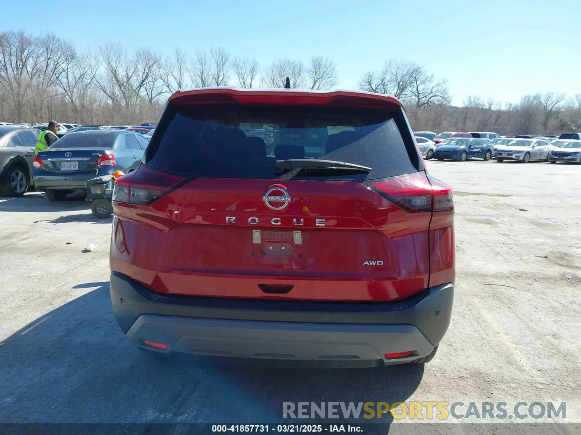 17 Photograph of a damaged car 5N1BT3AB0PC908678 NISSAN ROGUE 2023