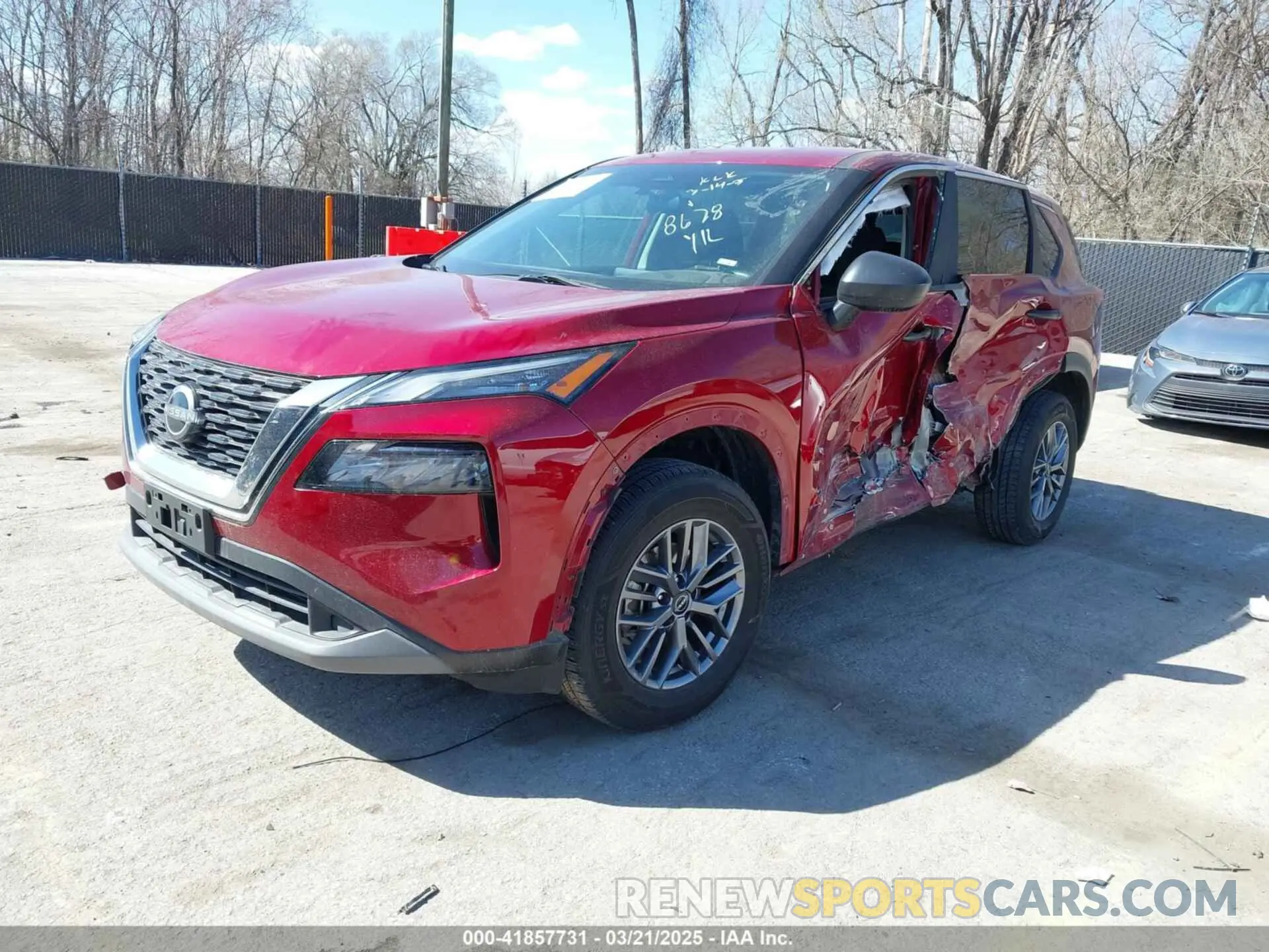2 Photograph of a damaged car 5N1BT3AB0PC908678 NISSAN ROGUE 2023