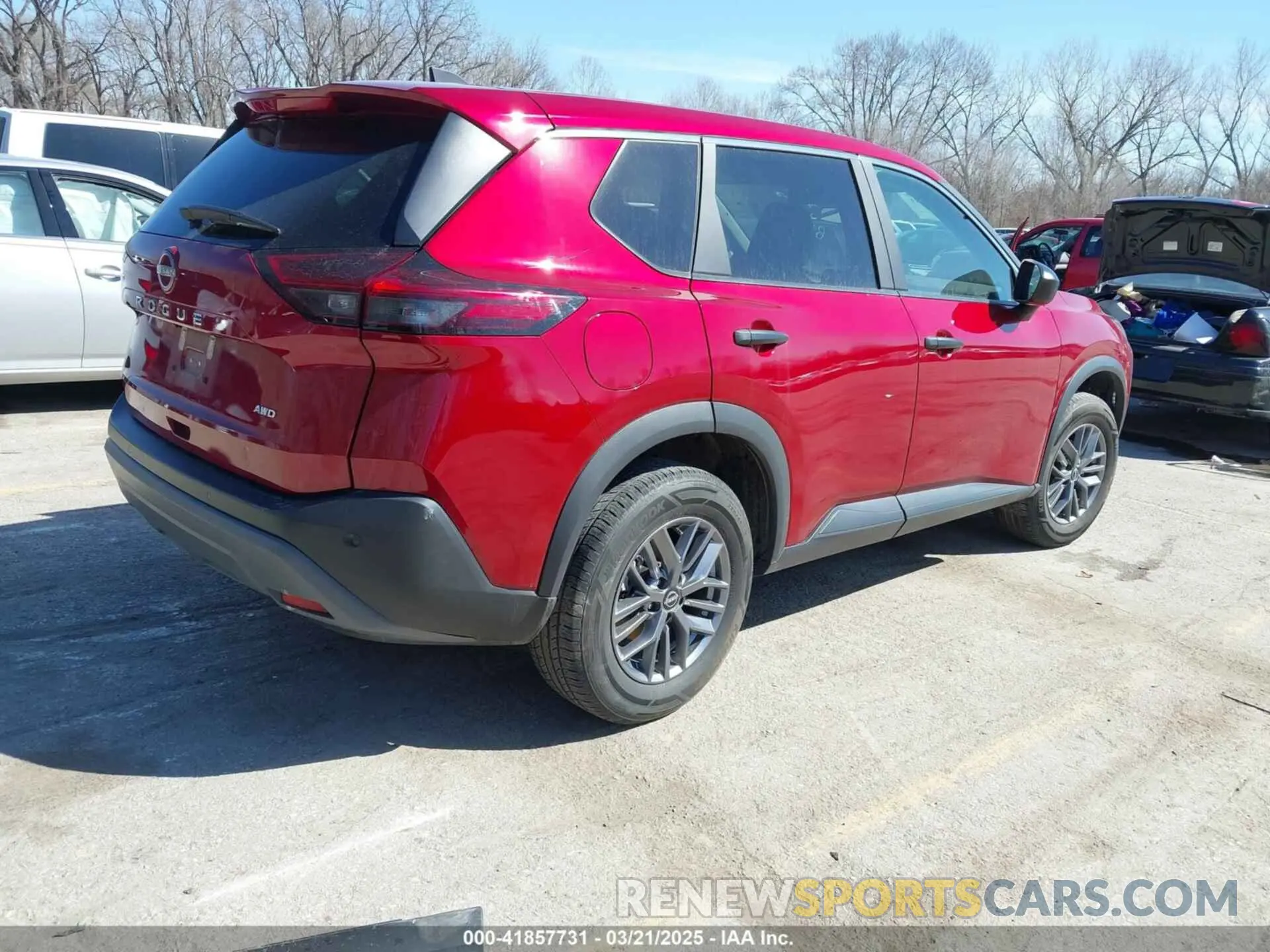 4 Photograph of a damaged car 5N1BT3AB0PC908678 NISSAN ROGUE 2023