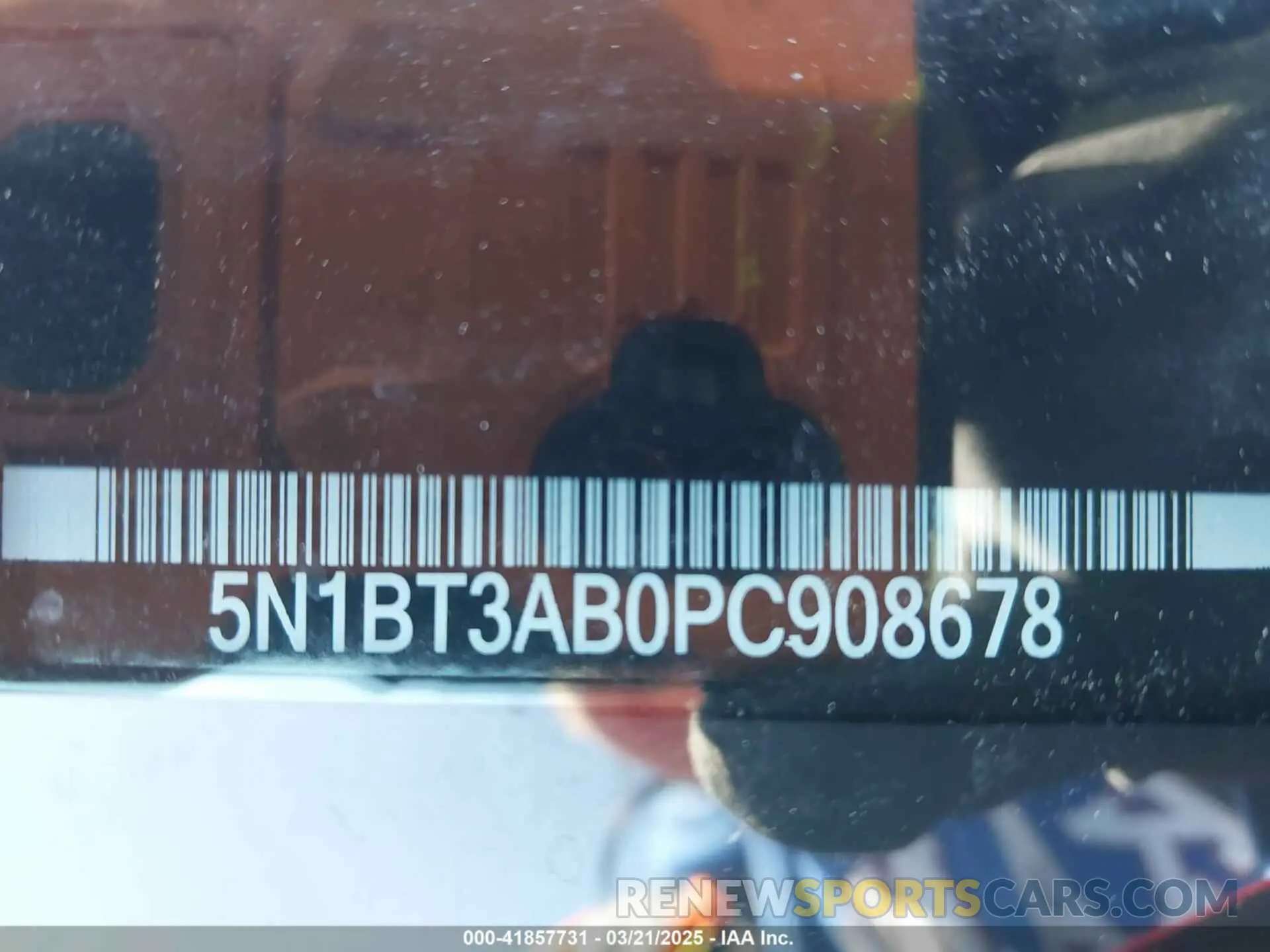9 Photograph of a damaged car 5N1BT3AB0PC908678 NISSAN ROGUE 2023