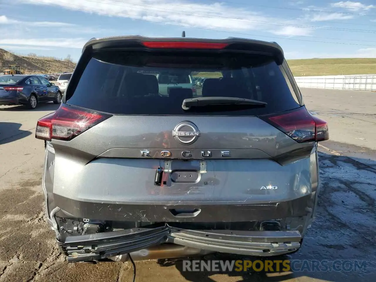 6 Photograph of a damaged car 5N1BT3AB0PC917980 NISSAN ROGUE 2023