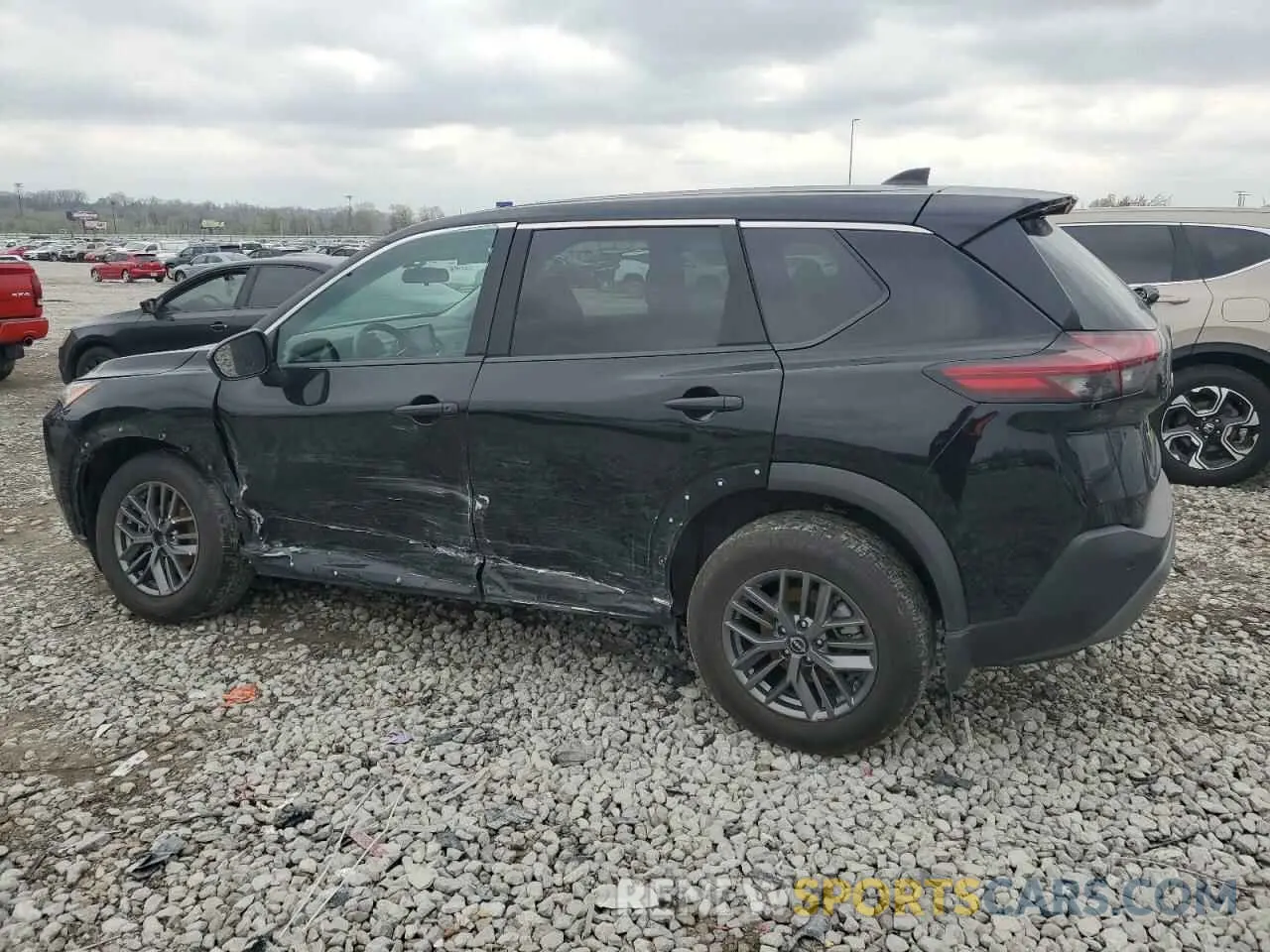 2 Photograph of a damaged car 5N1BT3AB1PC744681 NISSAN ROGUE 2023