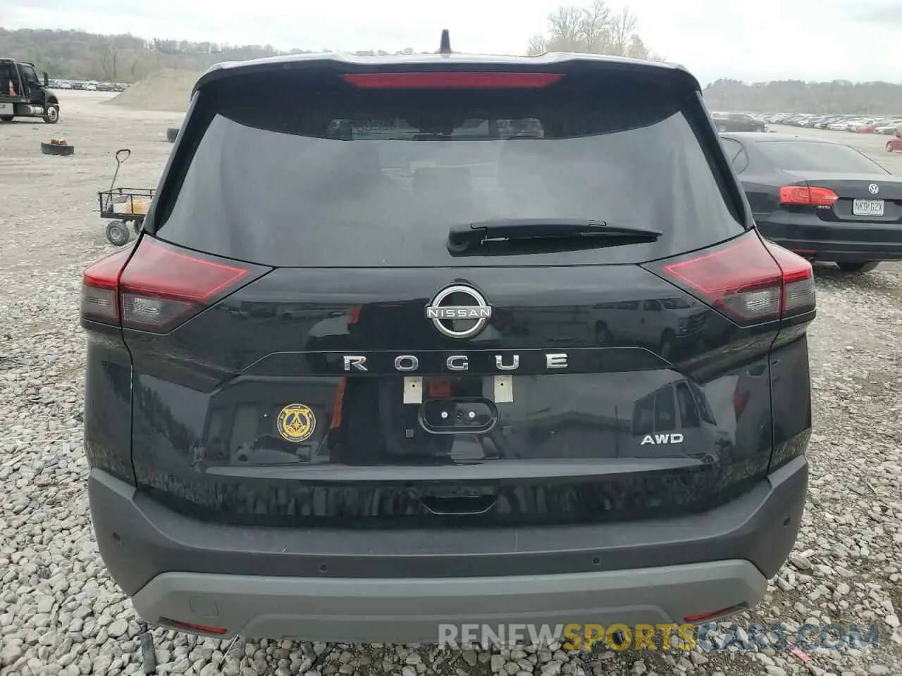 6 Photograph of a damaged car 5N1BT3AB1PC744681 NISSAN ROGUE 2023