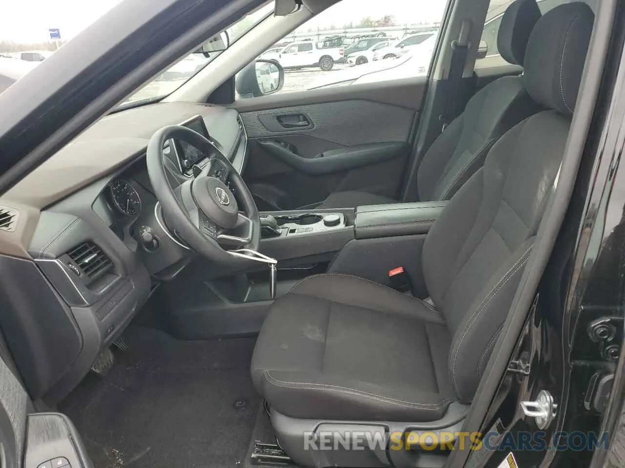 7 Photograph of a damaged car 5N1BT3AB1PC744681 NISSAN ROGUE 2023