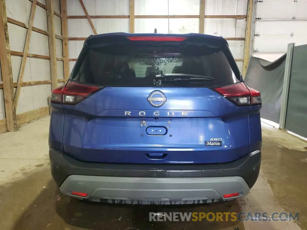 6 Photograph of a damaged car 5N1BT3AB3PC771428 NISSAN ROGUE 2023