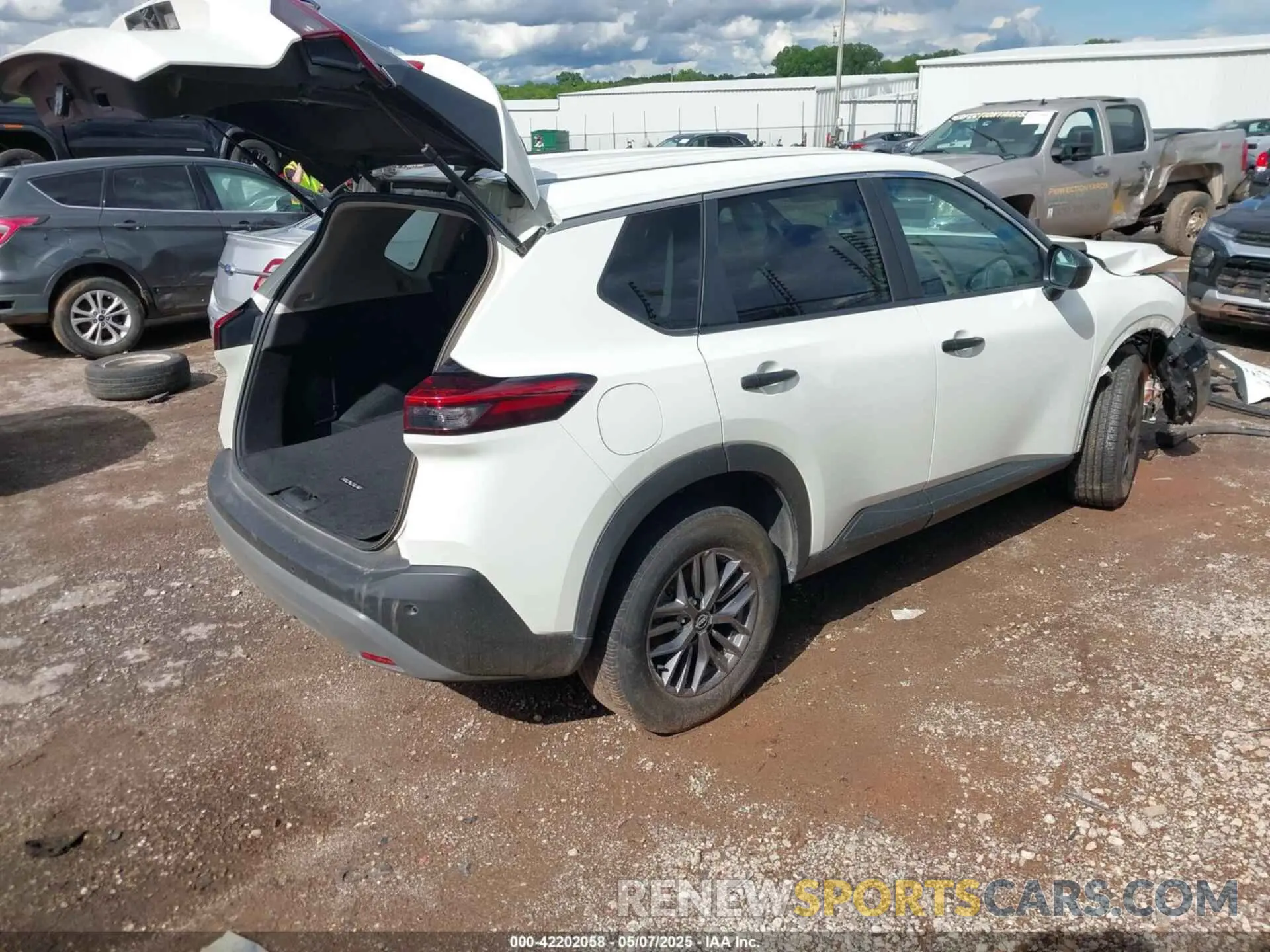 4 Фотография поврежденного автомобиля 5N1BT3AB3PC855345 NISSAN ROGUE 2023