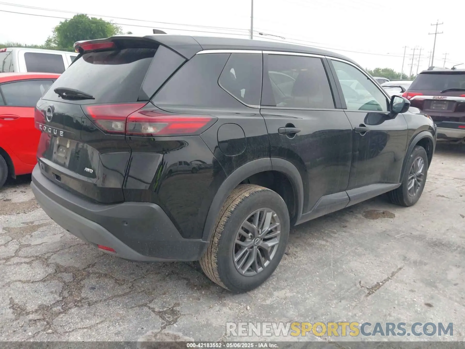 4 Photograph of a damaged car 5N1BT3AB3PC894310 NISSAN ROGUE 2023
