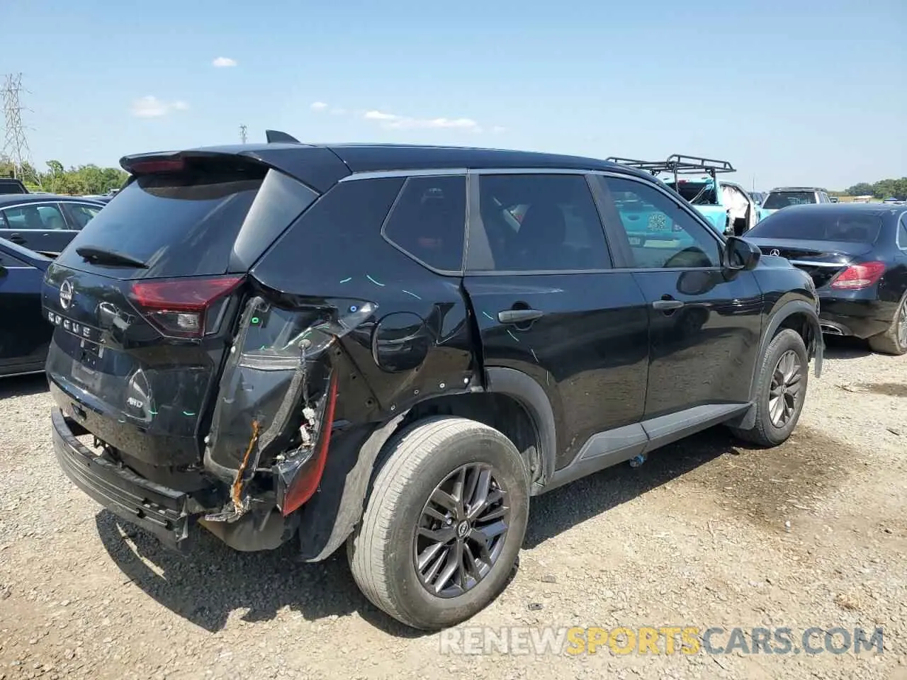 3 Фотография поврежденного автомобиля 5N1BT3AB3PC922283 NISSAN ROGUE 2023