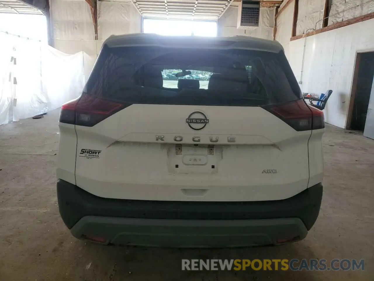 6 Photograph of a damaged car 5N1BT3AB4PC795222 NISSAN ROGUE 2023