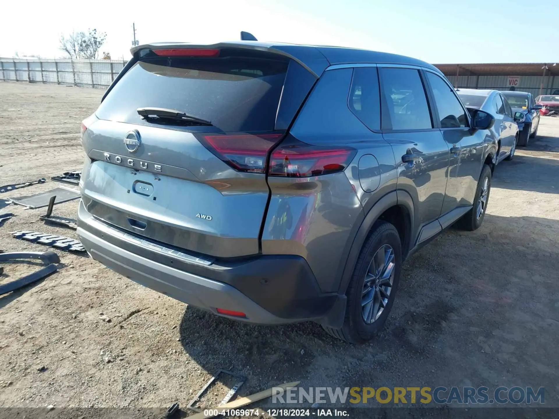 4 Фотография поврежденного автомобиля 5N1BT3AB4PC837226 NISSAN ROGUE 2023