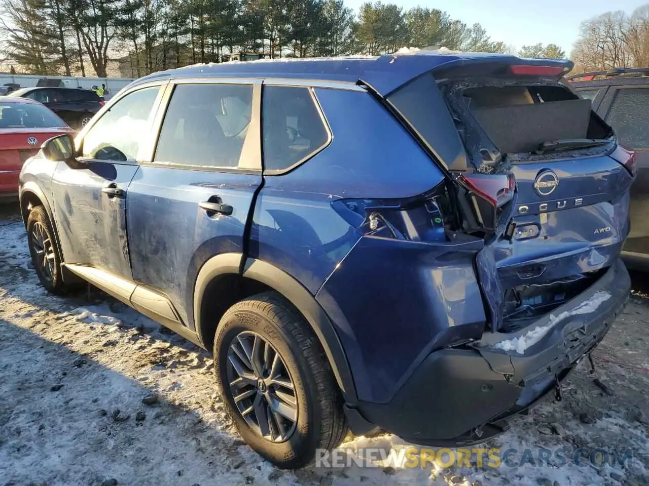 2 Photograph of a damaged car 5N1BT3AB4PC918940 NISSAN ROGUE 2023