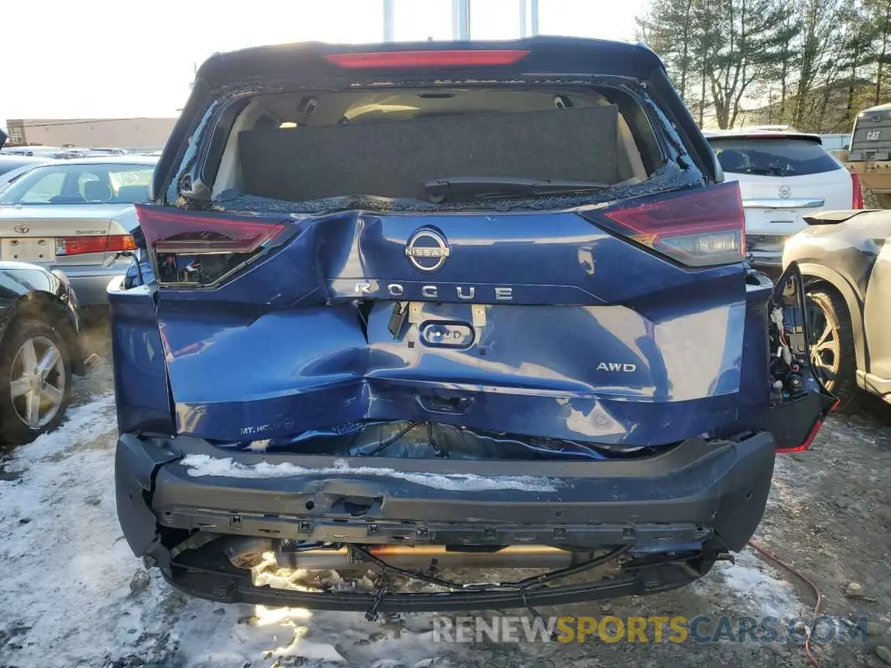 6 Photograph of a damaged car 5N1BT3AB4PC918940 NISSAN ROGUE 2023