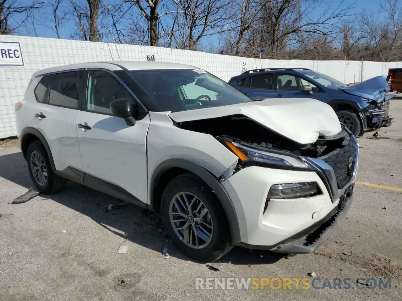 4 Photograph of a damaged car 5N1BT3AB5PC908529 NISSAN ROGUE 2023