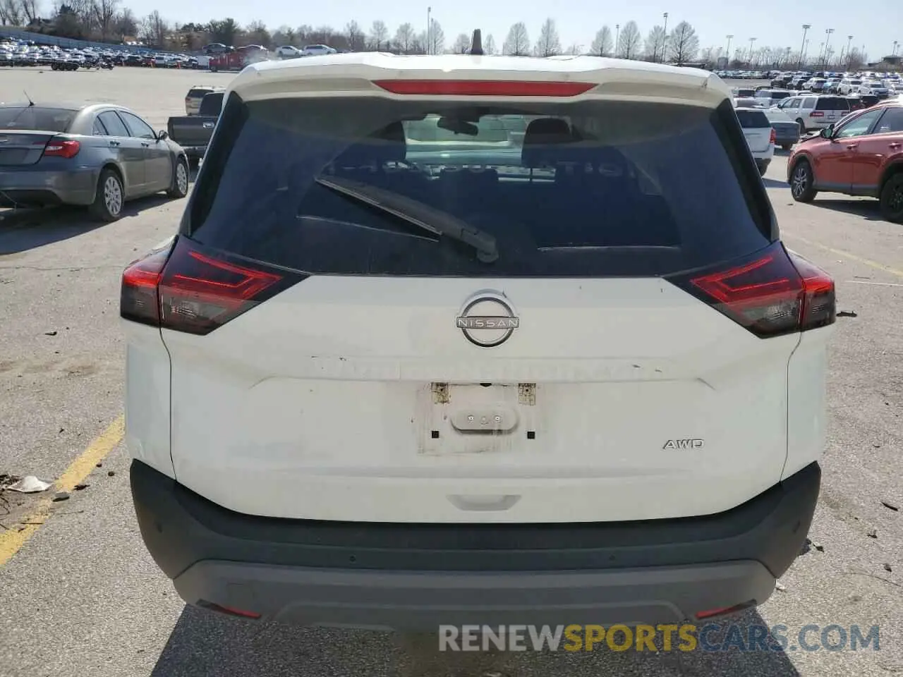 6 Photograph of a damaged car 5N1BT3AB5PC908529 NISSAN ROGUE 2023