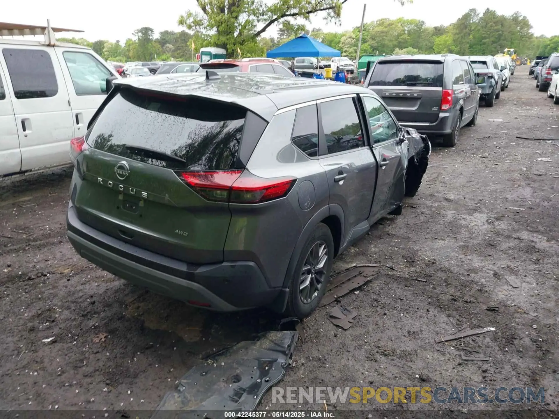 4 Фотография поврежденного автомобиля 5N1BT3AB6PC745194 NISSAN ROGUE 2023